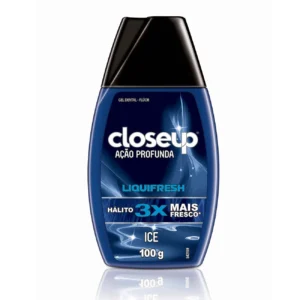 Kit c/ 12 und - Creme Dental em Gel Close Up Liquid Fresh Ice 100g