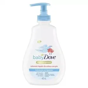 Kit c/06 und - Sabonete Líquido Baby Dove Hidratação Enriquecida 400mL