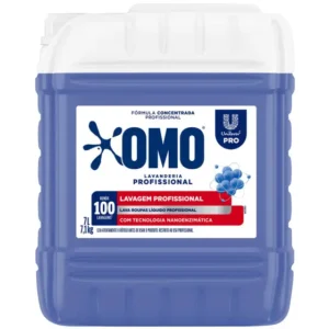 Kit c/02 und - Sabão Líquido Omo Lavagem Perfeita Profissional 7L