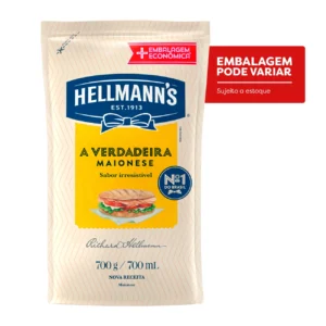 Kit c/06 und - Maionese Hellmann's Sachê 700g