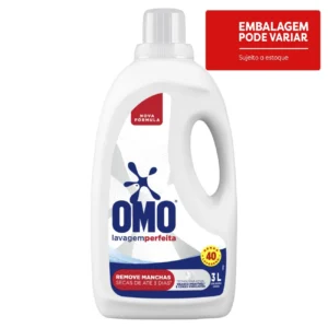 Kit c/04 und - Lava-Roupas Líquido Omo Lavagem Perfeita Galão 3l