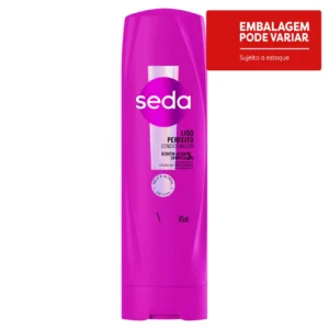 Kit c/04 und - Condicionador Seda Liso Perfeito Frasco 325ml